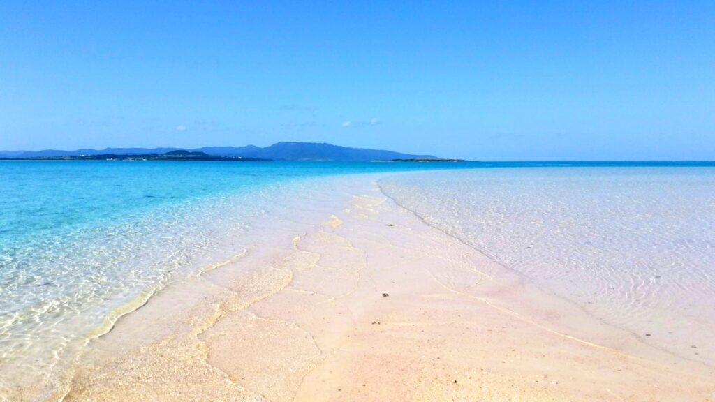 石垣島の海と年始の朝