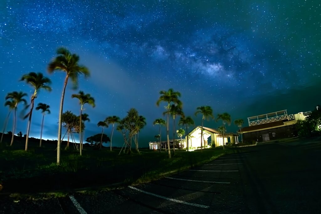 石垣島のクリスマスの夜景